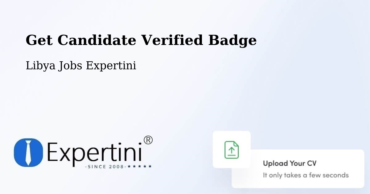 Get Candidate Verified Badge - Libya Jobs Expertini