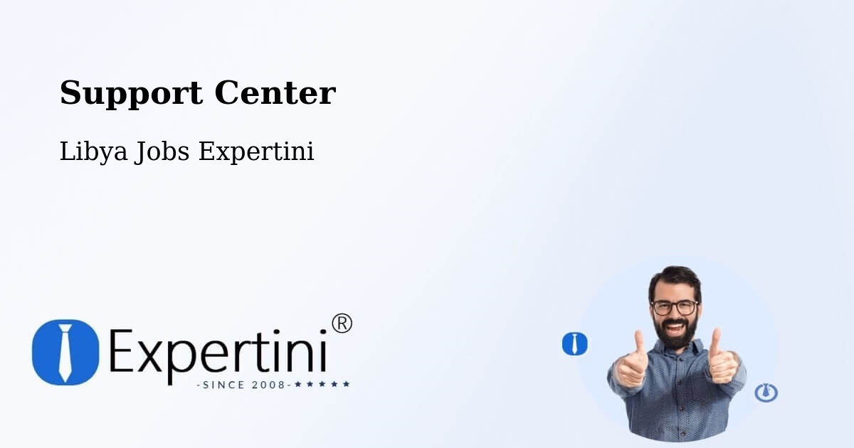 Support Services – Libya - Libya Jobs Expertini